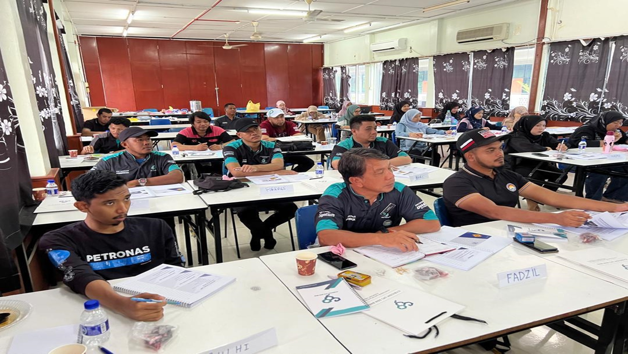 Kursus OSHc: Hari Pertama untuk PS Terengganu (TAE03) dan Kelantan (TAE02)