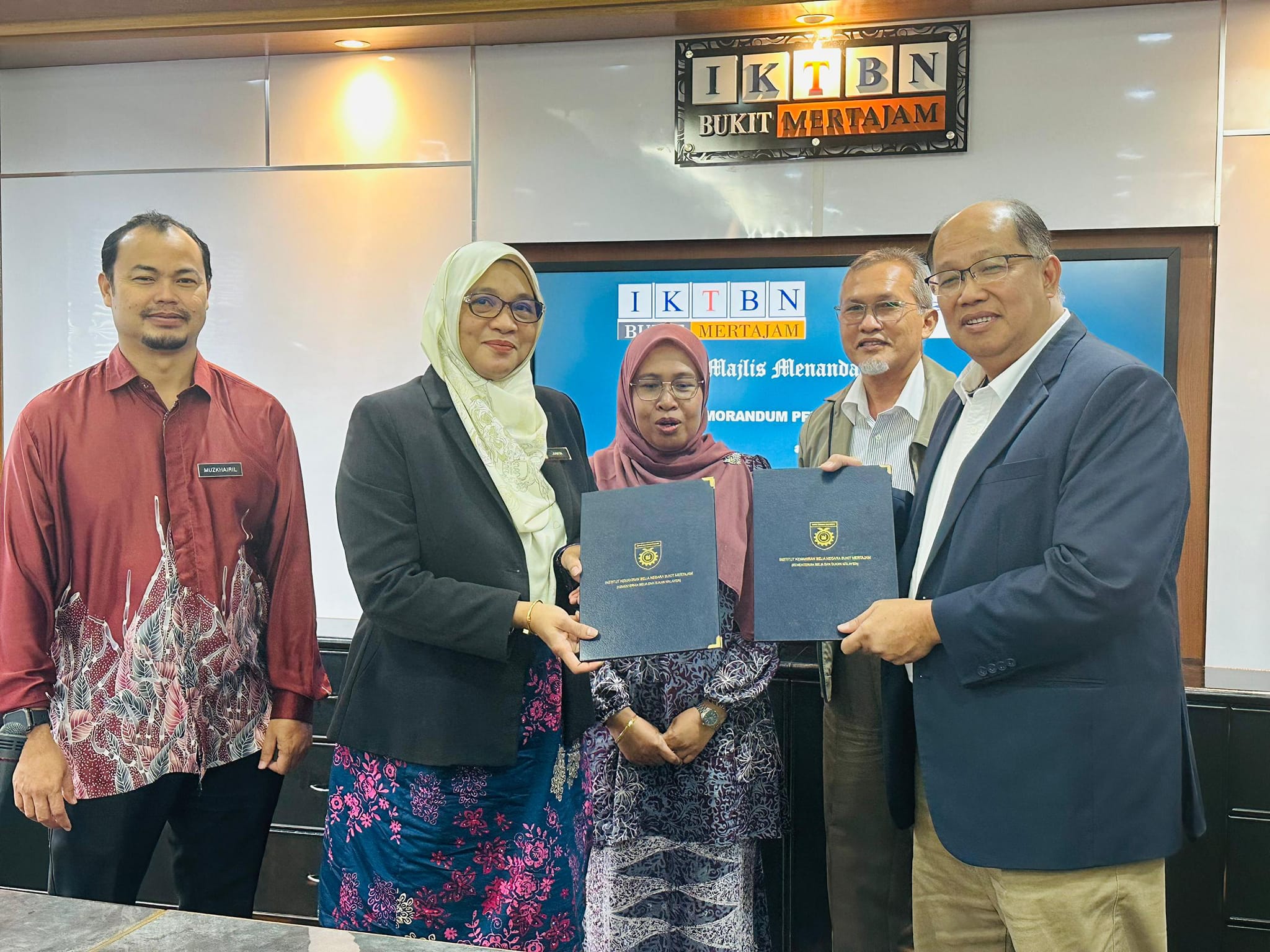 MAJLIS MENANDATANGANI MEMORANDUM PERSEFAHAMAN (MoU) ANTARA IKTBN BUKIT MERTAJAM DAN TATACARA SDN BHD